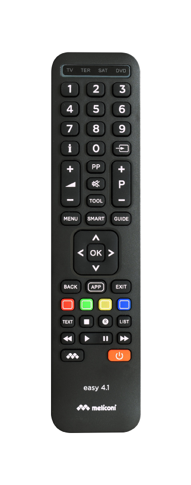 TELECOMMANDE UNIVERSELLE 4-en-1 TV + TNT + DVD + AUX Compatible